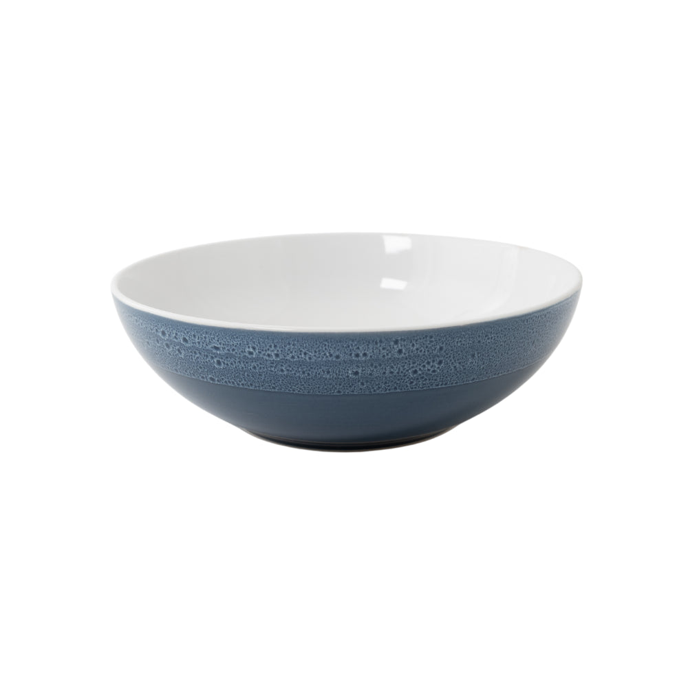 K&Co Navy Glaze Salad Bowl